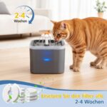 VILLAPOOL 16er Pack Katzenbrunnen Filter – Dreischichtfilter für sauberes Trinkwasser – Bild 4