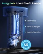 oneisall Katzenbrunnen kabellos 3.2L – Ultraleise Trinkbrunnen mit 45 Tage Akkulaufzeit – Bild 8