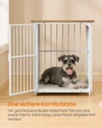 Feandrea Hundebox 82x55x64 cm mit 2 Türen – Designmöbel & Hundekäfig für bis 60 kg – Bild 4
