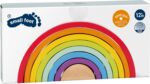small foot Holzbausteine Grosser Regenbogen – Stapelspiel für Feinmotorik ab 12 Monaten – Bild 10