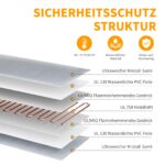 Toozey Heizmatte für Katzen & Hunde 70×50 cm – Temperatur & Timer einstellbar – Bild 5