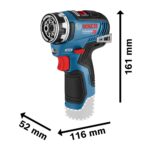 Bosch Professional GSR 12V-35 FC – Akku-Bohrschrauber mit FlexiClick System – Bild 2
