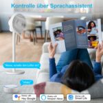 EIGHTREE Smart WLAN Steckdose 16A 4er Pack – Sprachsteuerung & Stromverbrauch Messen – Bild 4