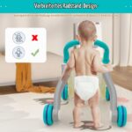 Maycoly 2-in-1 Lauflernwagen mit Spielboard – Kippsicher für Babys ab 12 Monaten – Bild 8