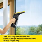 KÄRCHER Akku-Fenstersauger WV 6 Plus – 100 Min Laufzeit mit Sprühflasche & Zubehör – Bild 3