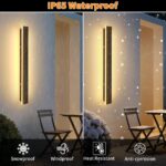 Ketom 60cm LED Wandlampe IP65 Wasserdicht – Moderne Aussenleuchte Warmweiß für Innen & Aussen – Bild 2