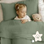 Dreamzie Baby & Kinderbettwäsche 100x135 cm Musselin – 100% Baumwolle, OEKO-TEX zertifiziert – Bild 2