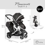 hauck Duett 2 Geschwisterwagen – Umbaubar zur Babywanne für zwei Kinder bis 15 kg – Bild 3
