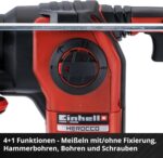 Einhell HEROCCO Akku-Bohrhammer 18 V – 4in1 Kit mit SDS-Plus & 3,0 Ah Akku – Bild 9