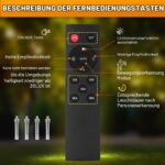 papasbox 100W LED Strahler mit Bewegungsmelder & Lichtsensor – IP66 Aussenstrahler für Garten & Garage – Bild 7