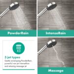hansgrohe Pulsify Select S Handbrause – 3 Strahlarten mit EcoSmart Wassersparfunktion – Bild 7