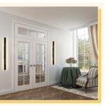 ZMH LED-Wandlampe 100cm, 31W, 3000K Warmweiss – Moderne Wandleuchte für Wohnzimmer & Flur – Bild 2