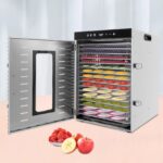 1500W Lebensmitteltrockner SS-16H mit 16 Tabletts – Profi-Dörrgerät für Obst, Gemüse & Fleisch – Bild 6