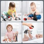 Joyreal Schwarz-Weiss Spielzeug Set 13tlg. – Sensorisches Baby Spielzeug 0-6 Monate – Bild 7