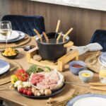 Princess Fondue-Set 1,5 L für 8 Personen – Bambus-Design mit Thermostat – Bild 2
