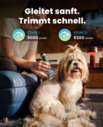 Oneisall Hundeschermaschine mit LCD-Anzeige – Kabellos, 4h Akku, Leise für Hunde & Katzen – Bild 4