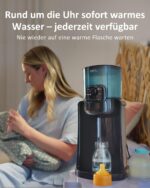 HEYVALUE Flaschenzubereiter – Warmwasser in 25 Sekunden mit 4 Temperaturstufen & Nachtlicht – Bild 5