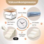 Niubya Hundetreppe 5-stufig H62 cm – Gelenkschonend für kleine & ältere Hunde – Bild 7