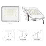 Tayire LED Strahler 100W 10000LM – IP65 Wasserdicht Flutlicht für Aussen & Garten – Bild 2