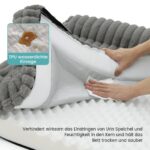 COZY KISS Orthopädisches Hundebett 112x81x18cm – Waschbares Hundesofa für grosse Hunde – Bild 6