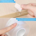 MILEQEE Selbstklebender Kantenschutz 40mm x 4m – Transparenter Baby-Eckenschutz mit Stoßdämpfung – Bild 5