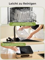 FOHERE Dörrautomat mit 6 Edelstahl-Fächern – 400W Dehydrator mit 48h-Timer & 35-70°C – Bild 9