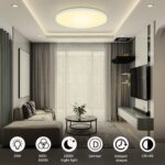 SonPen LED Deckenleuchte Ø30cm 25W 3200LM – Dimmbar RGB mit Fernbedienung & Nachtlicht – Bild 7