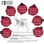 AOFITEE Hundemantel Winter für Mittelgrosse Hunde – Wasserdicht & Winddicht mit Fleece – Bild 4