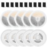 KTNAid Katzenbrunnen Filter 10er Set – Vierfachfiltration für Petkit Solo SE/2/3 Pro