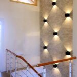 KarlpaSW LED Wandleuchte 12W 230V – Warmweiss Aluminium Up & Down für Aussen & Innen – Bild 6