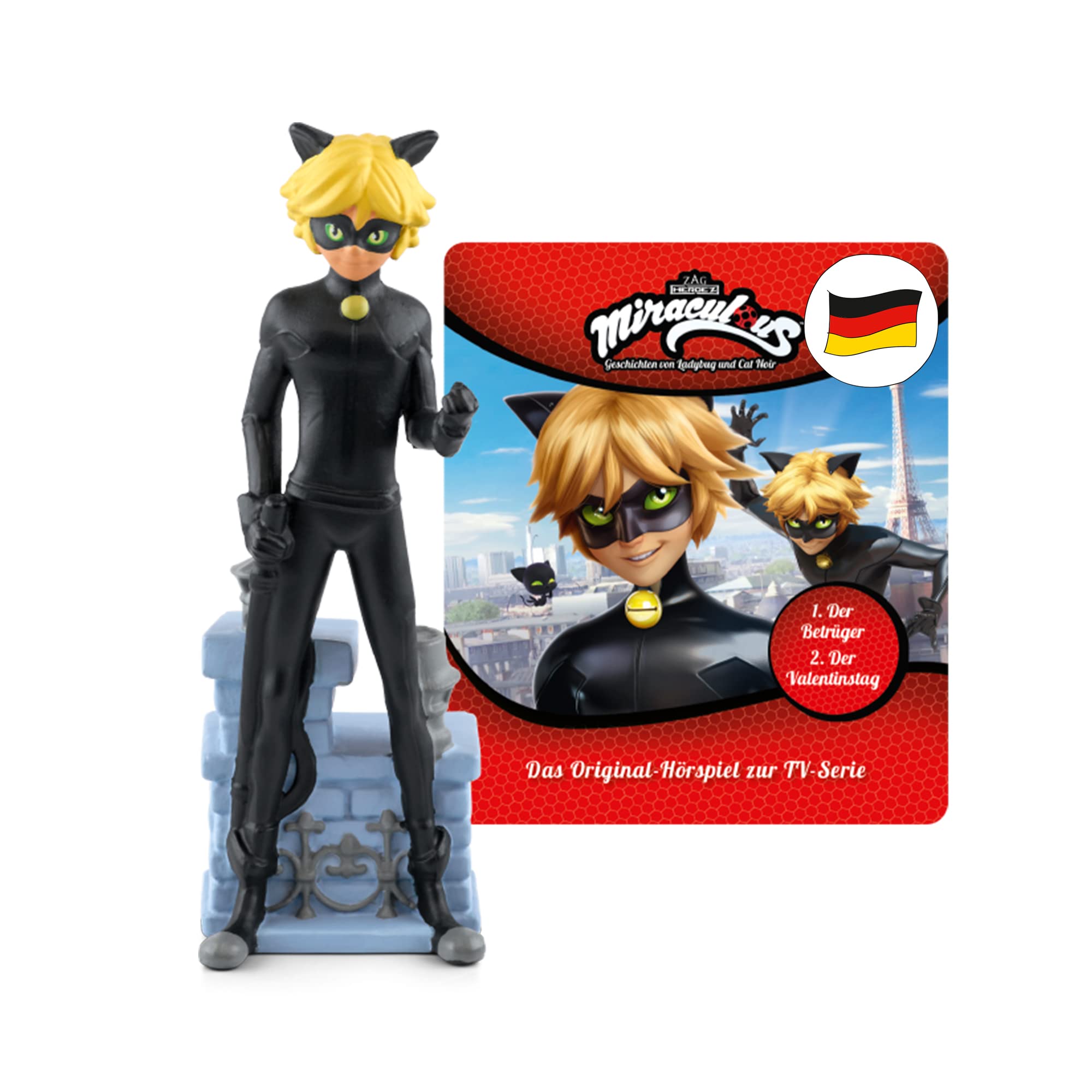 tonies Miraculous Hörfigur – Der Betrüger & Der Valentinstag für Toniebox