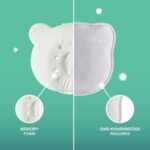 KOALA BABYCARE Babykissen gegen Plagiozephalie mit Memory Foam – Zertifiziert & inklusive 2 Bezügen – Bild 5