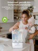 Grownsy 5-in-1 Dampfsterilisator & Trockner – 6-8 Flaschen in 8 Min. für Babys – Bild 6
