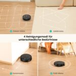 Vexilar W7 Saug- und Wischroboter 3in1 – 4000Pa Saugkraft für Tierhaare & Hartböden – Bild 7