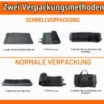 VGECEE Hundebett 90x60cm – Faltbare Hundematte mit Tragegriff für Mittelgrosse Hunde – Bild 5