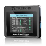 Treedix USB-Kabeltester mit 2,4" Display – Multifunktion für alle Kabeltypen