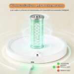 Swoieltr Akku-Deckenleuchte mit Bewegungsmelder & Magnet – Kabellos, dimmbar, 2er-Set – Bild 3