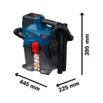 Bosch Professional GAS18V-6LS 18V Akku-Staubsauger – Staubklasse L mit umfangreichem Zubehör – Bild 2