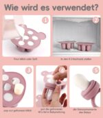 JEXFUN Fruchtsauger Baby 3er-Set – Zahnungshilfe & Obstschnuller ab 6 Monaten, BPA-frei – Bild 3