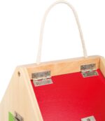 small foot Schlosshaus aus Naturholz – Motorik-Spielzeug mit 7 Schlössern für Kinder ab 3 Jahren – Bild 10