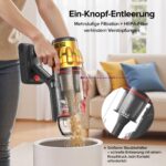 Lubluelu Akkustaubsauger 50kPa – Kabellos mit 50 Min Laufzeit & Smart Display – Bild 7