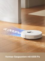 dreame D10 Plus Gen 2 Saugroboter – 6000 Pa Saugkraft mit Wischfunktion & automatischer Staubentleerung – Bild 3