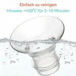 10er Set Flansch-Einsätze 13–21mm für Milchpumpen – Universell kompatibel mit Momcozy, Medela & mehr – Bild 7