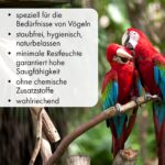 Terra Discount Bucheneinstreu 15 kg – Hochsaugfähiges Vogeleinstreu für Käfige & Volieren – Bild 3