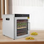 LKHDONG Dörrautomat 10 Etagen 800W – Edelstahl Dehydrator mit Temperaturregelung 30-90°C – Bild 5