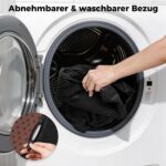 Thihome 3-Stufen Hundetreppe 60x40x40cm – Gelenkschonende Haustierrampe mit Rutschschutz – Bild 8