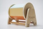 YAANI Regenbogen-Drehtrommel Montessori – Sensorisches Spielzeug ab 6 Monaten