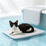 RARIRO Kühlmatte für Hunde & Katzen S 40x50 cm – Gel-Kühlpad für Sommer