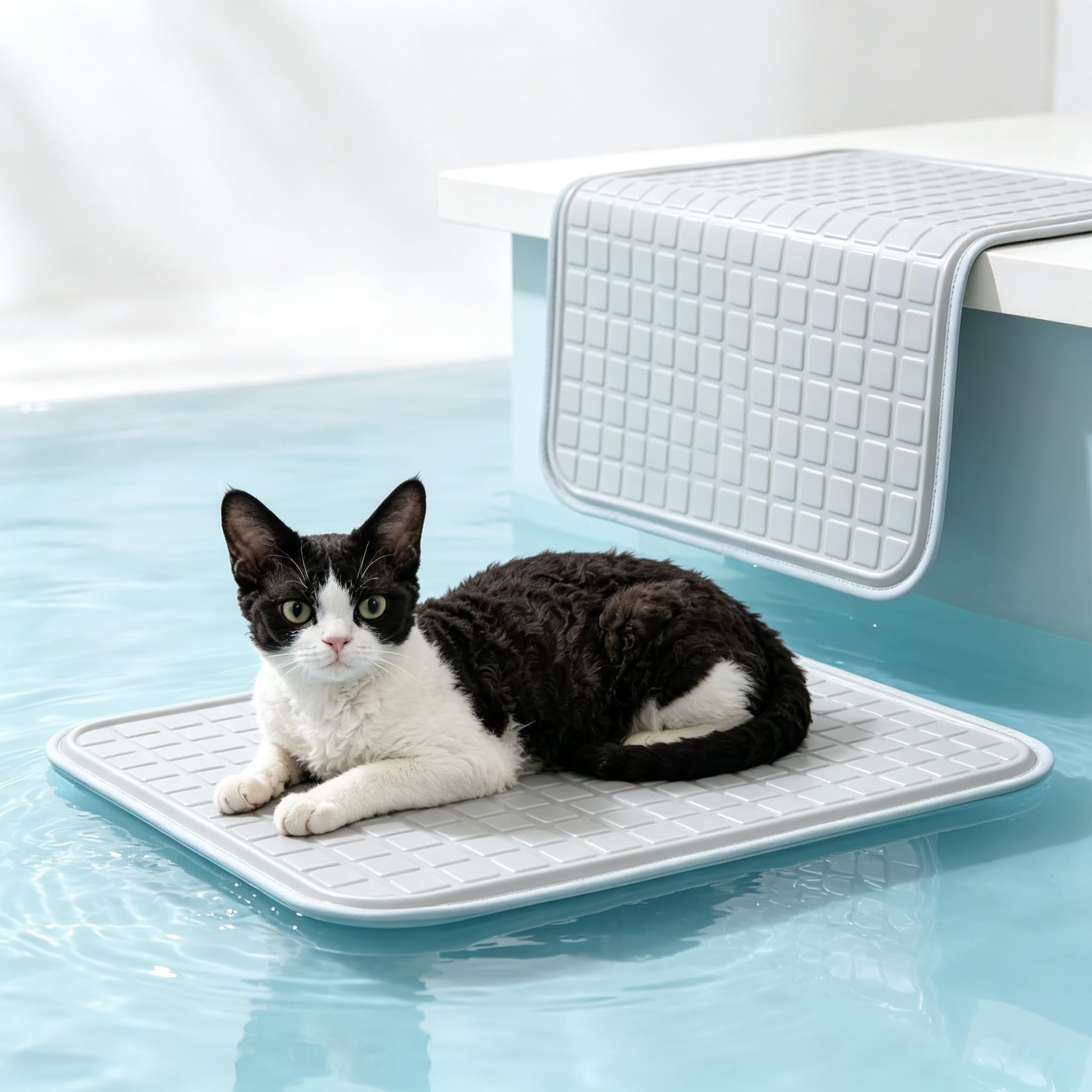 RARIRO Kühlmatte für Hunde & Katzen S 40x50 cm – Gel-Kühlpad für Sommer