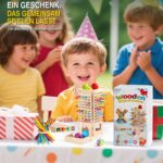 Akokie Montessori Holzspielzeug ab 3 Jahren – 40 Stäbe mit 3 Spielmöglichkeiten – Bild 2